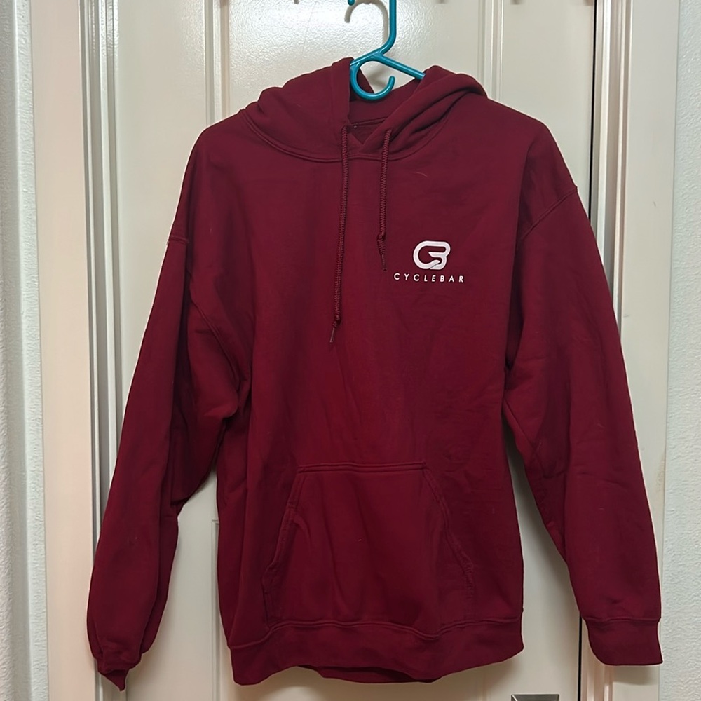 CycleBar Sweatshirt, maroon - size large